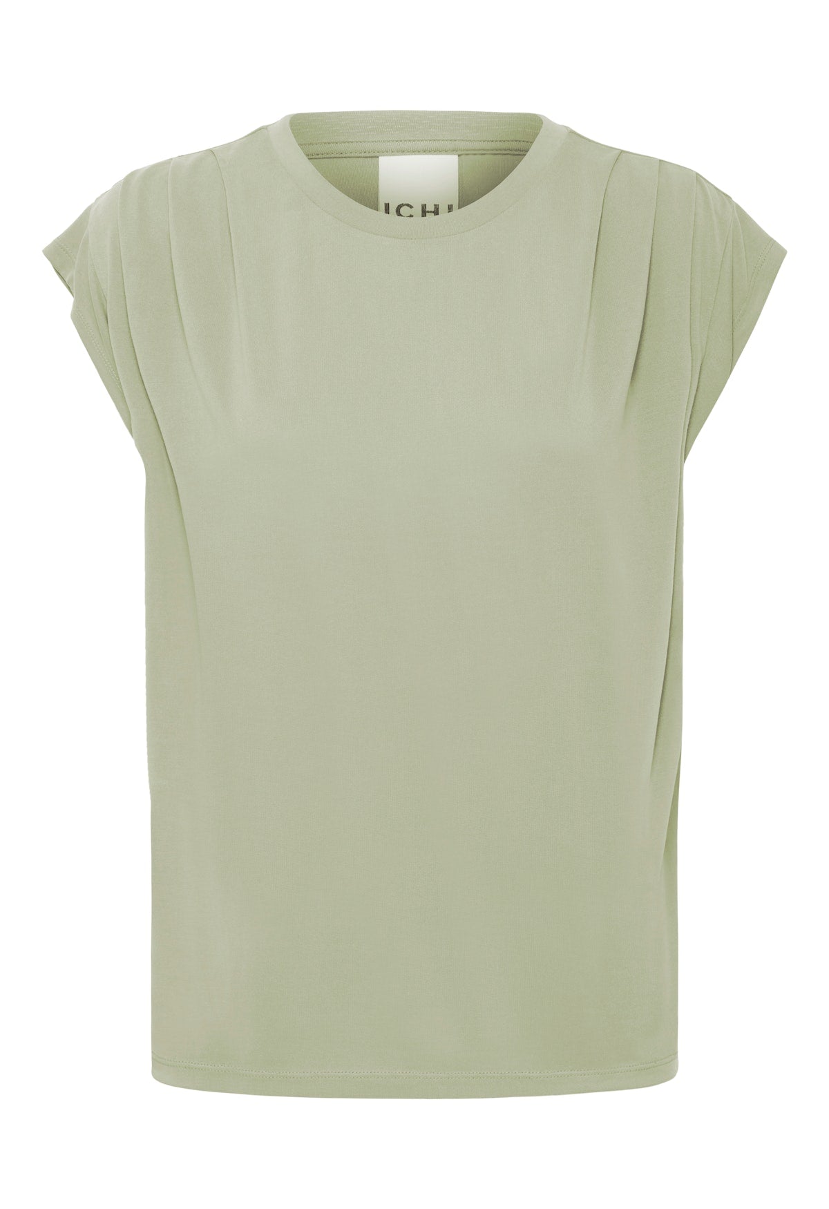 ICHI Lisken Top in Tea Green