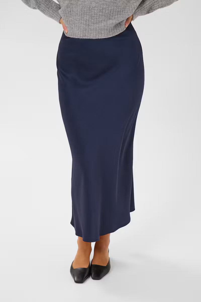 Kaffe Lotte Skirt in Graphite