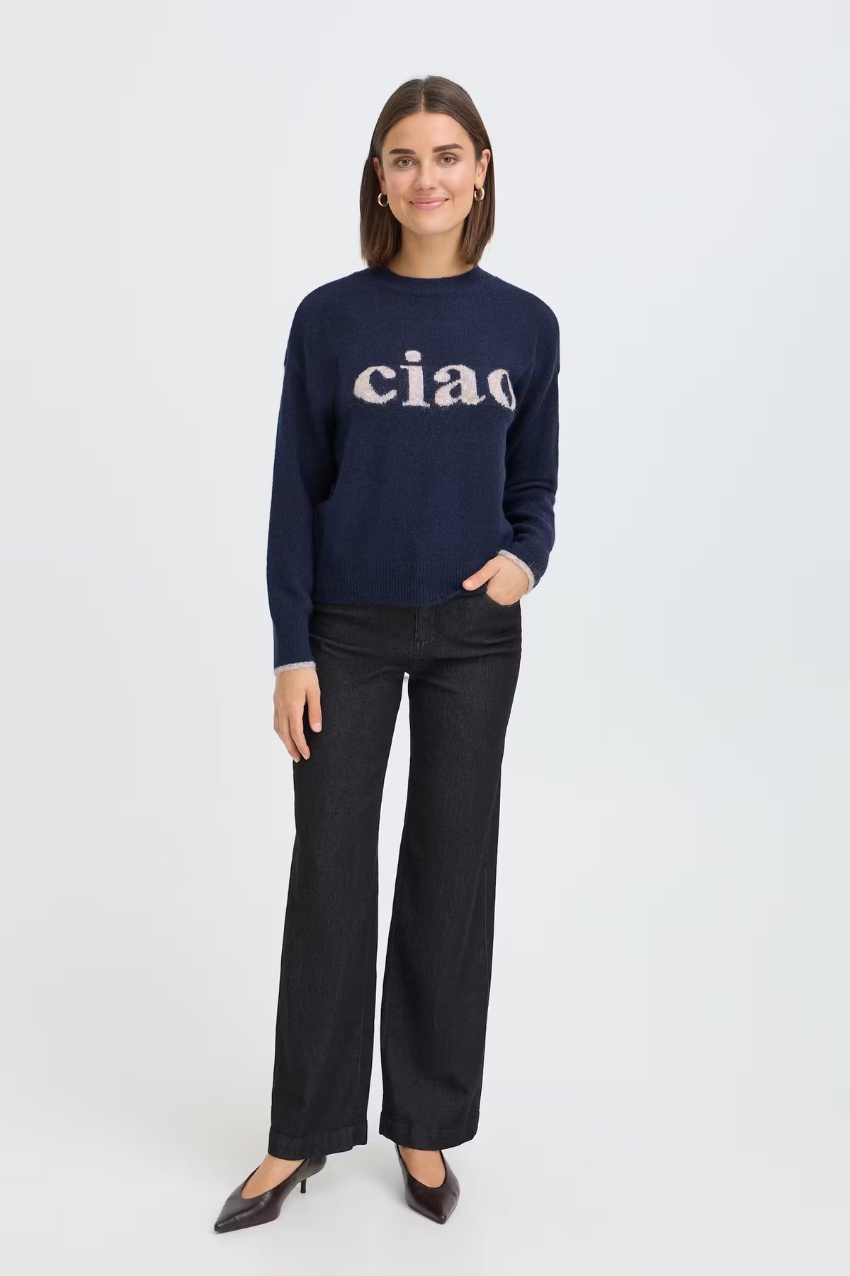Fransa Florence Pullover in Salute