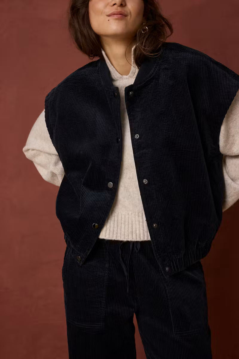 Fransa Salomi Waistcoat in Salute