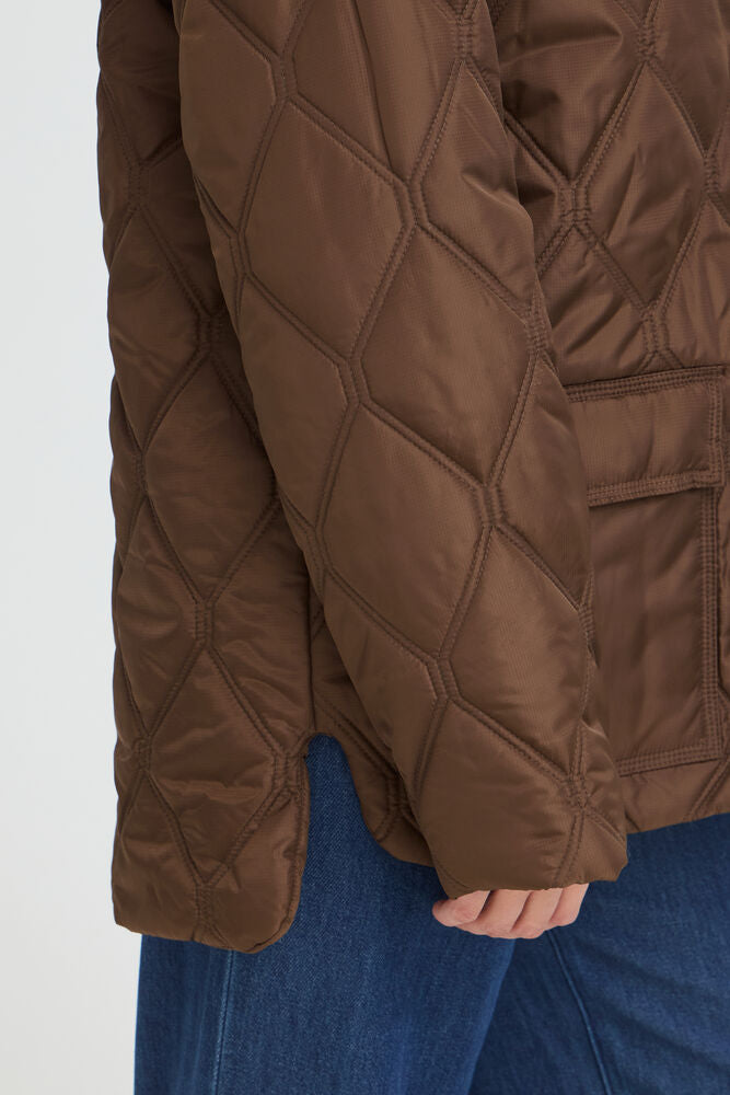 Fransa Agate Jacket in Rain Drum