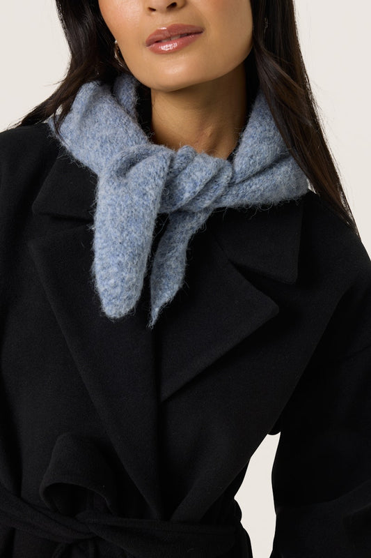 Soaked in Luxury Pleoni Scarf in Bijou Blue Melange