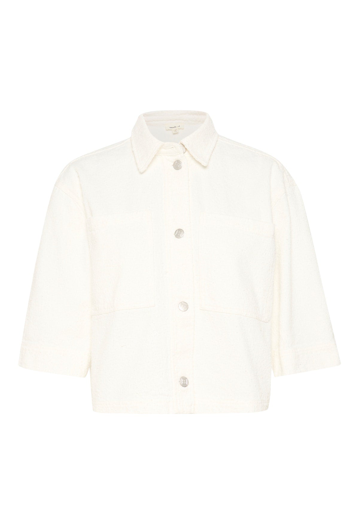 Soaked In Luxury Velma Shirt in Broken White