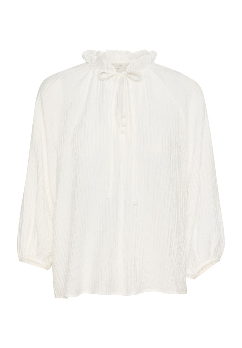Kaffe Lianna Blouse in Chalk