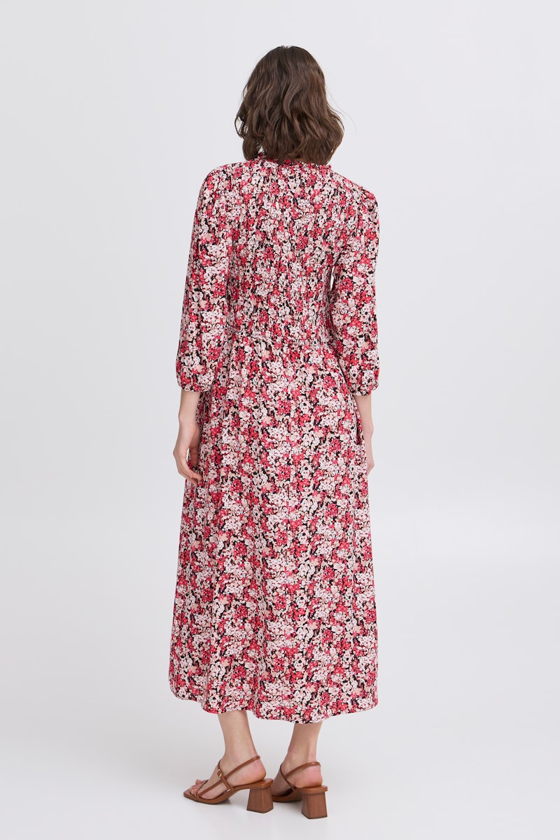 Fransa Lalu Dress in Rose Smoke Mix