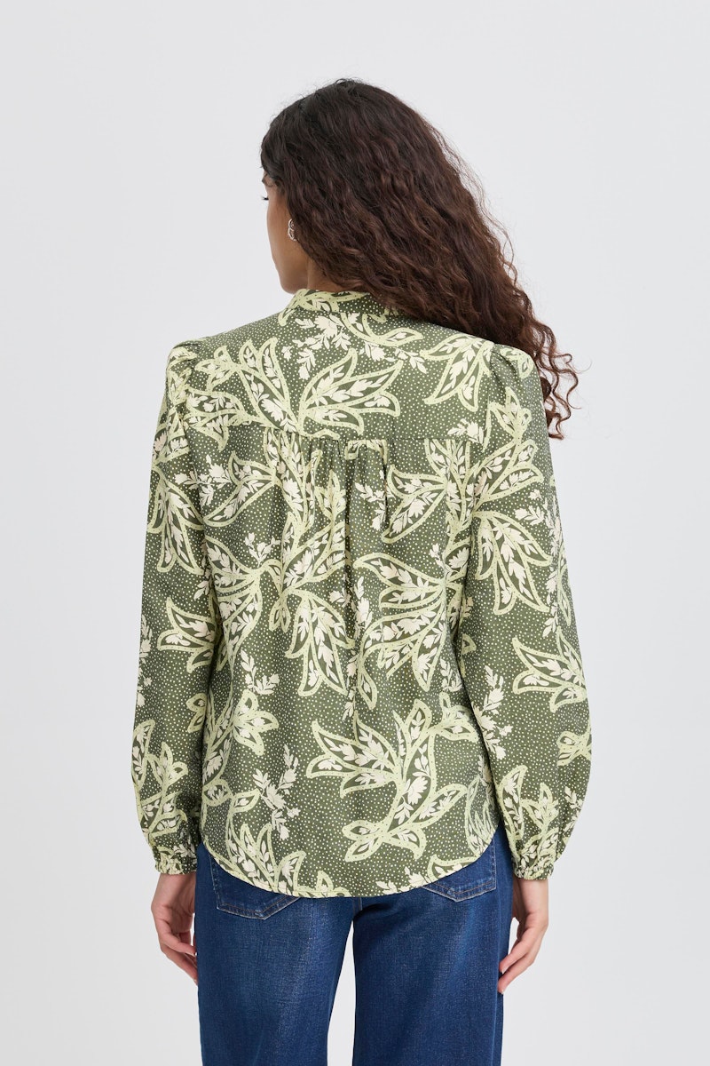 ICHI Finola Shirt in Vintage Floral