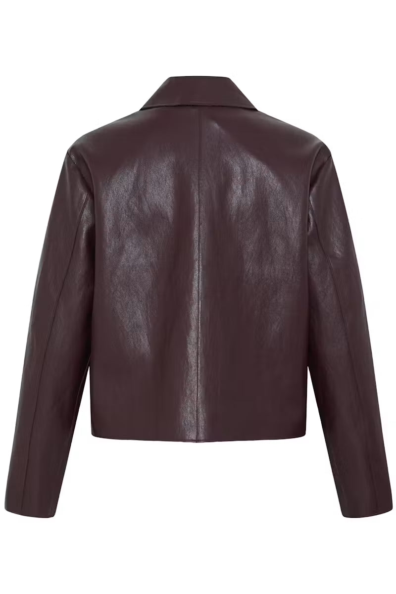 ICHI HARUMI Casual Jacket in Fudge