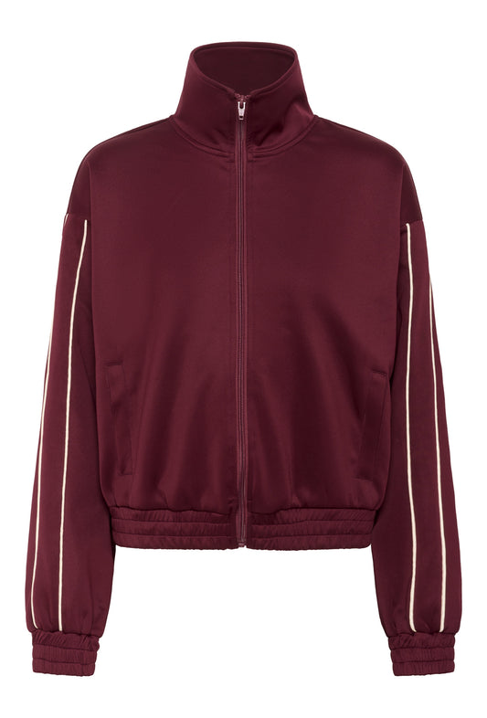 Kaffe Cory Sweatshirt in Windsor Wine