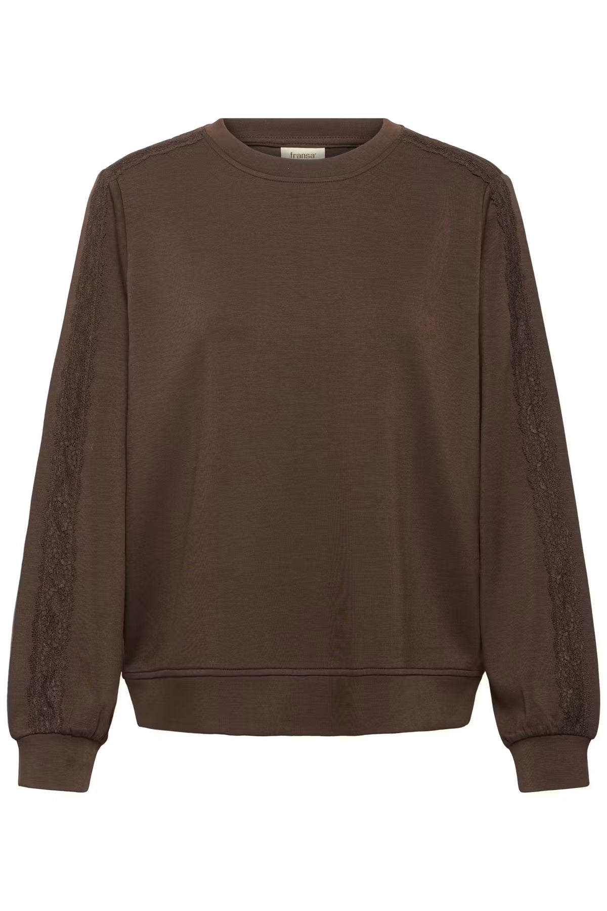 Fransa Aurora Sweatshirt in Mole