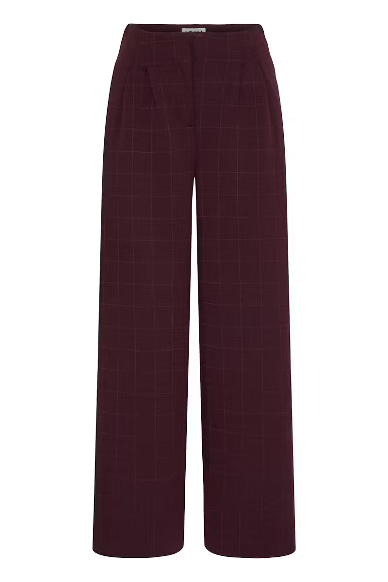 ICHI Kate Trousers in Fudge