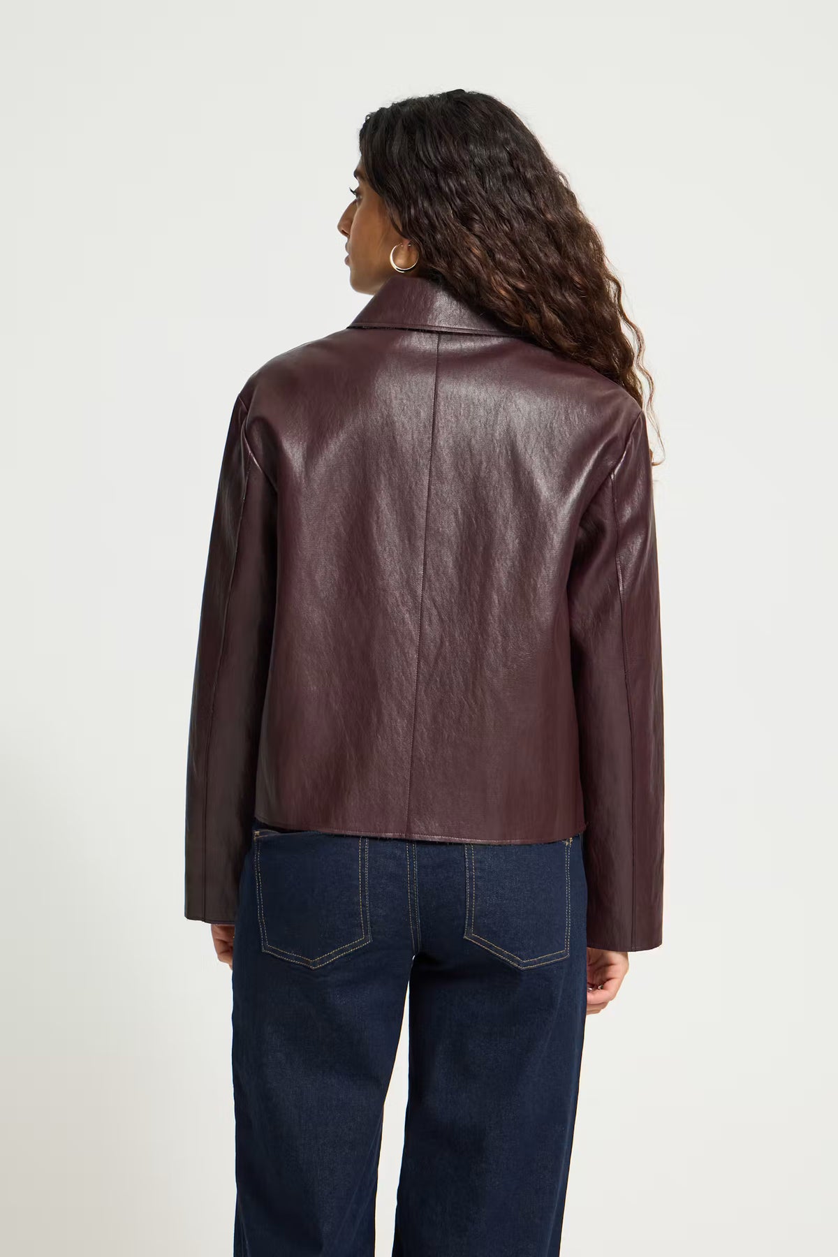 ICHI HARUMI Casual Jacket in Fudge