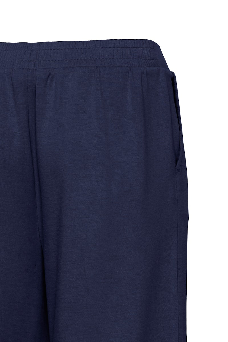 Fransa Aurora Pant in Navy Blazer