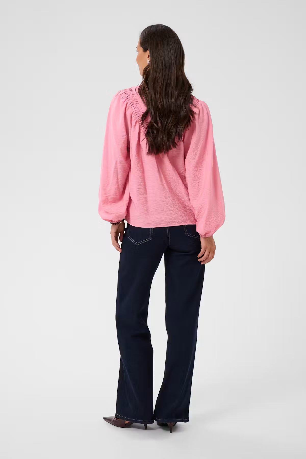 Kaffe Gilda Blouse in Wild Rose