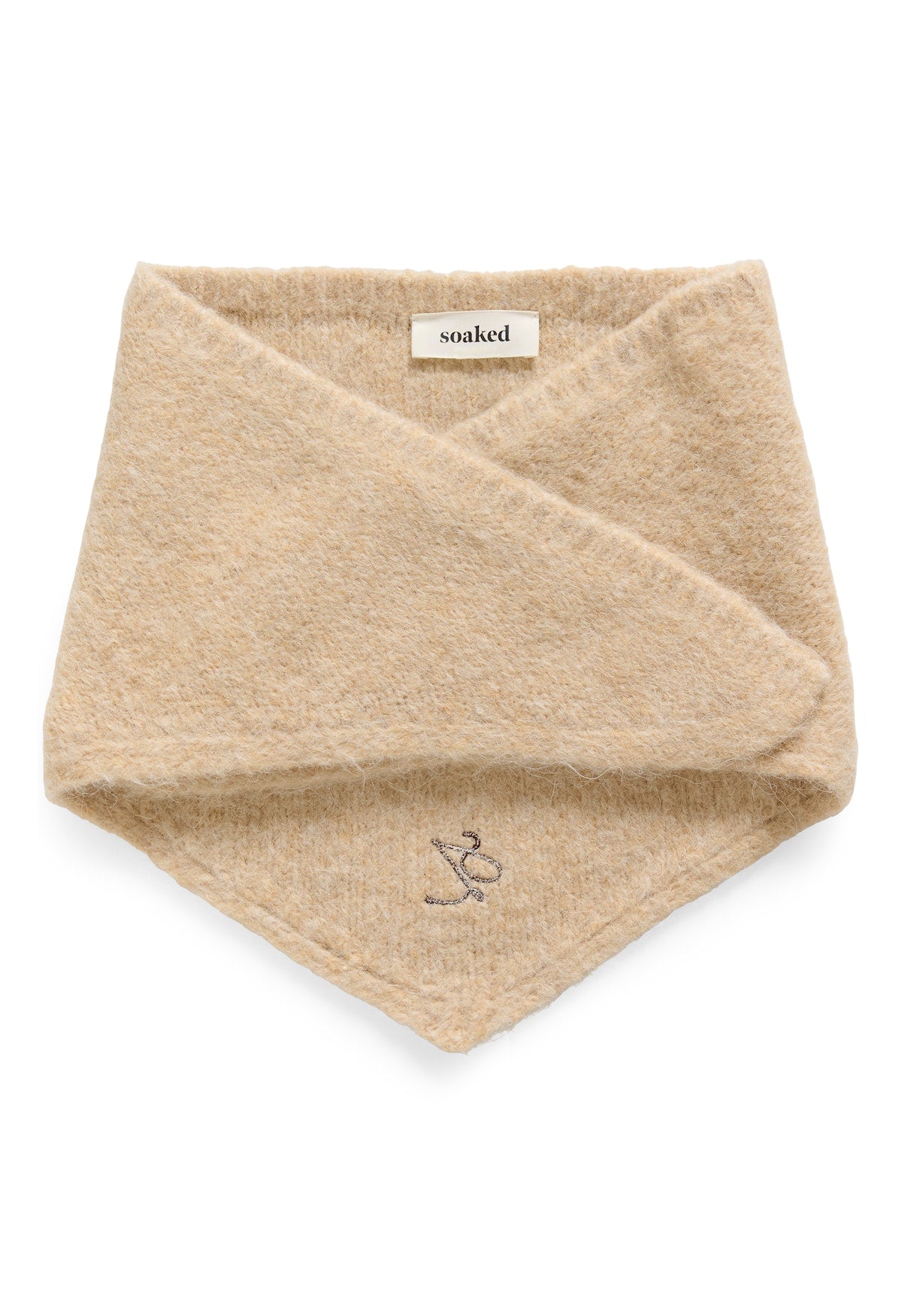 Soaked in Luxury Pleoni Scarf in  Doeskin Melange
