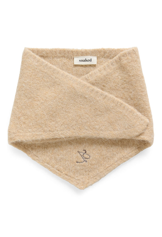 Soaked in Luxury Pleoni Scarf in  Doeskin Melange