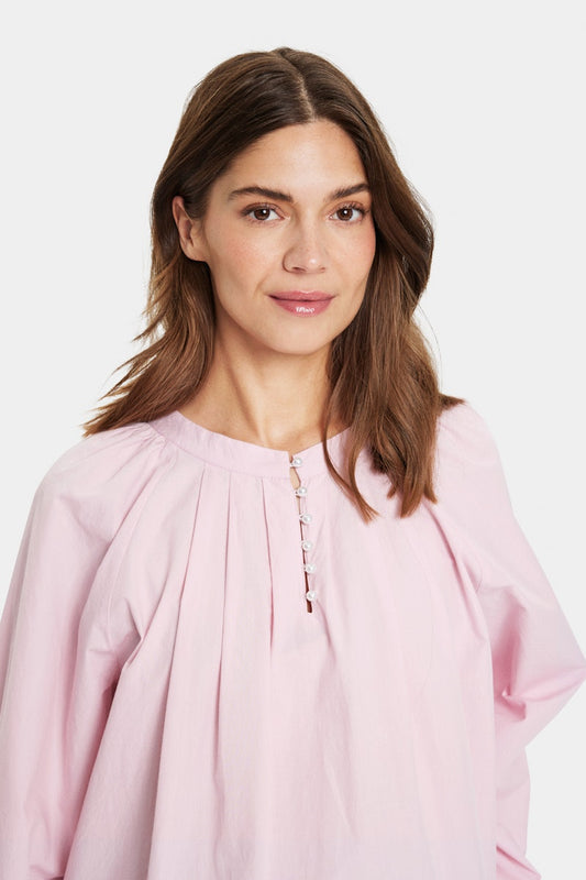 Saint Tropez loose fit Ibel Blouse in Pink Nectar