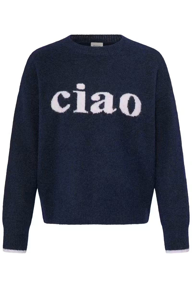 Fransa Florence Pullover in Salute
