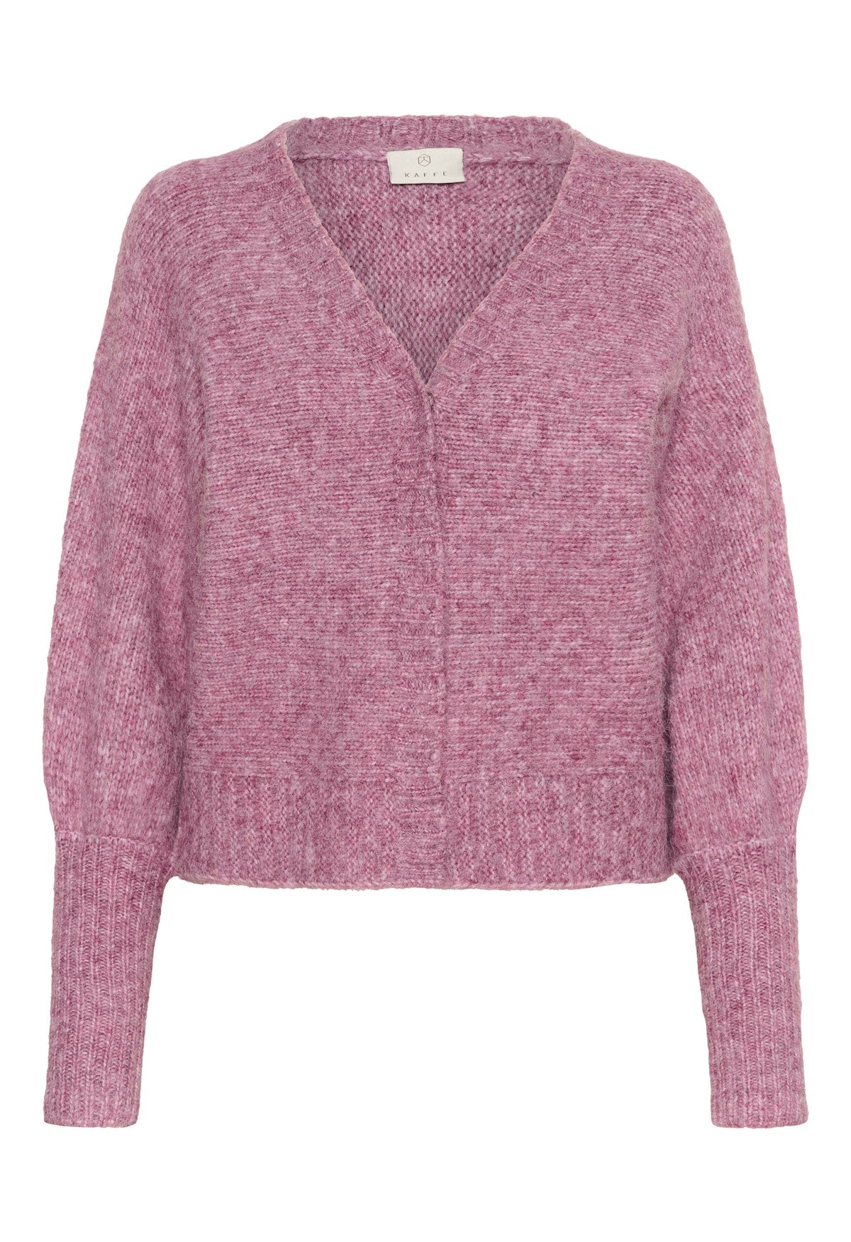 Kaffe Cuba Cardigan in Tulipwood Melange