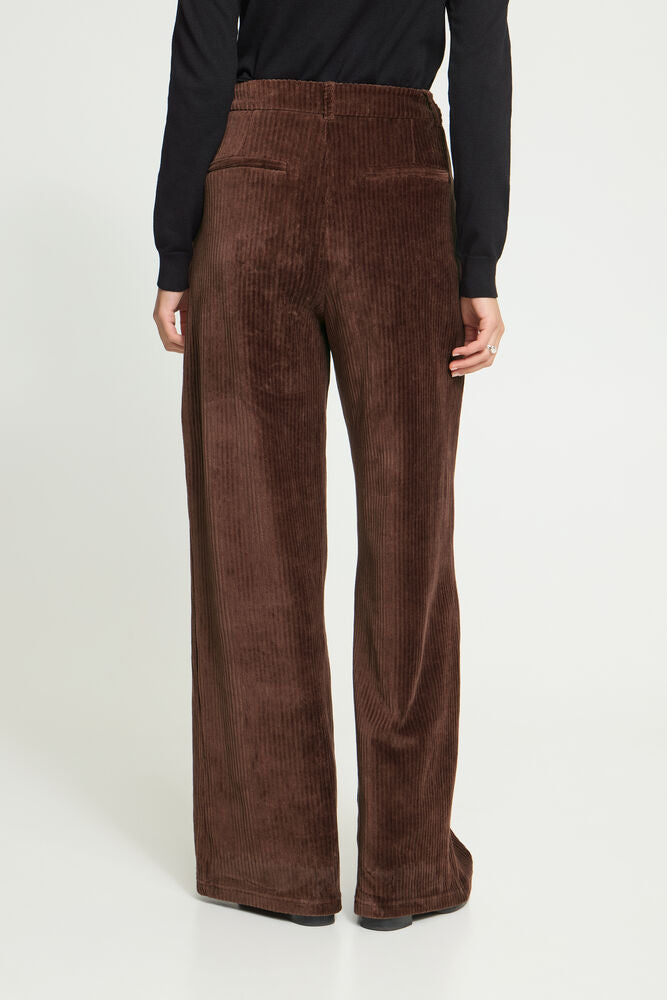 Ichi Tamary Pant in Chicory Coffee