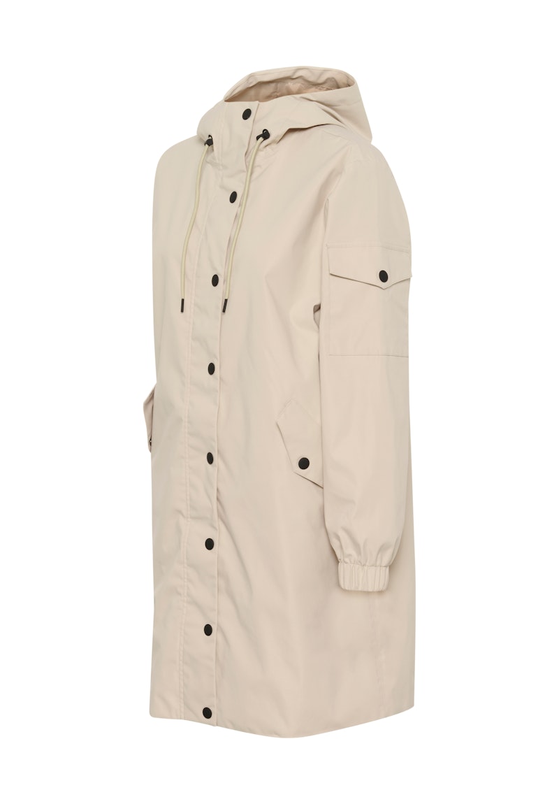 Kaffe Ennie Coat in Feather Grey