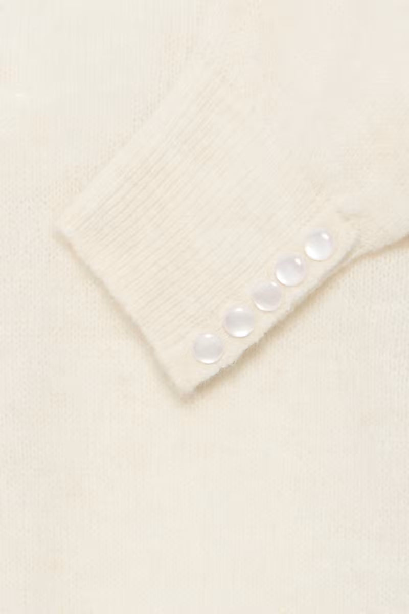 ICHI Kamara Jumper in Cloud Dancer