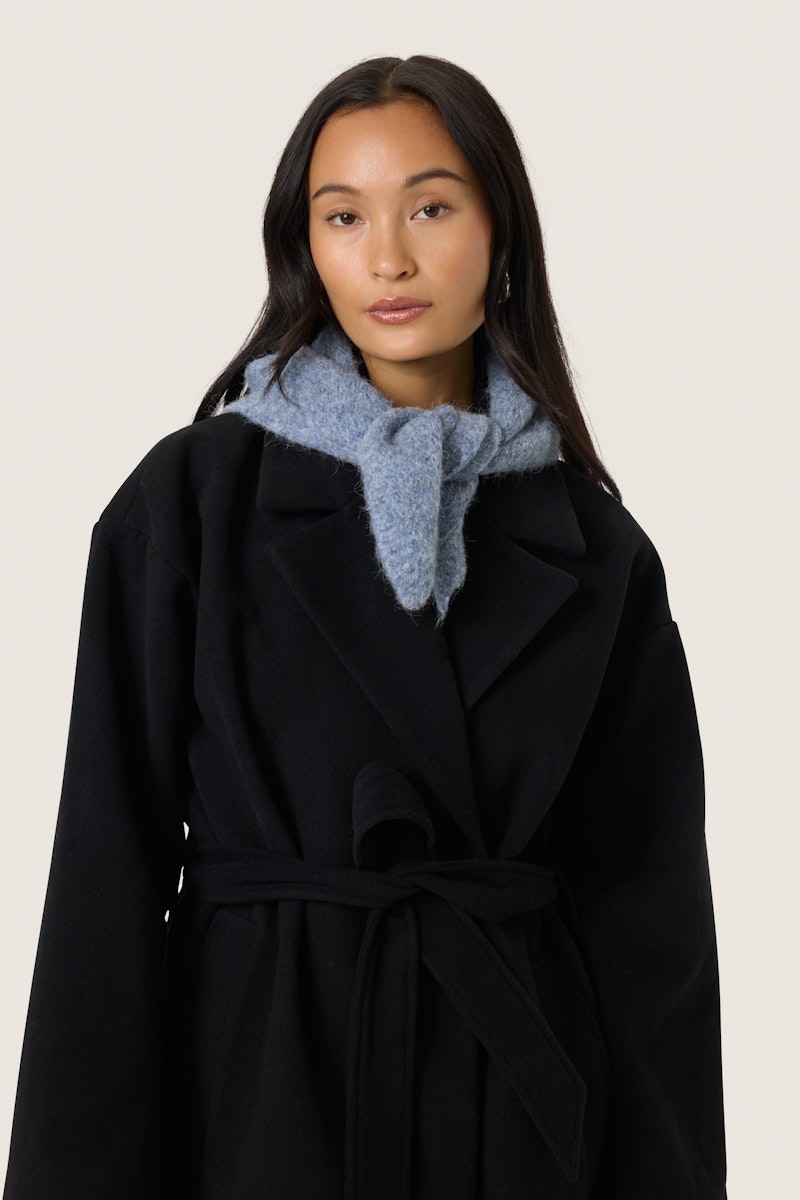 Soaked in Luxury Pleoni Scarf in Bijou Blue Melange