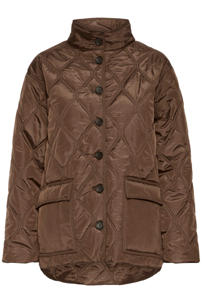 Fransa Agate Jacket in Rain Drum