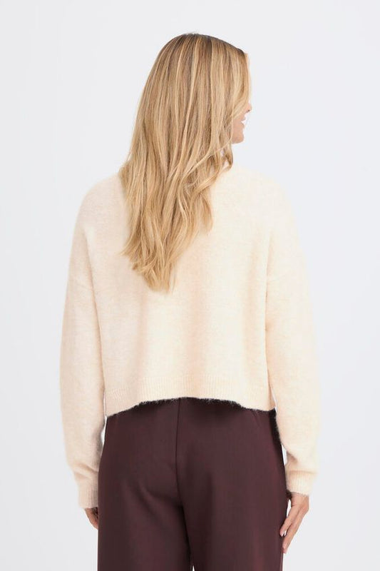 Fransa Kendra Cardigan in Oatmeal