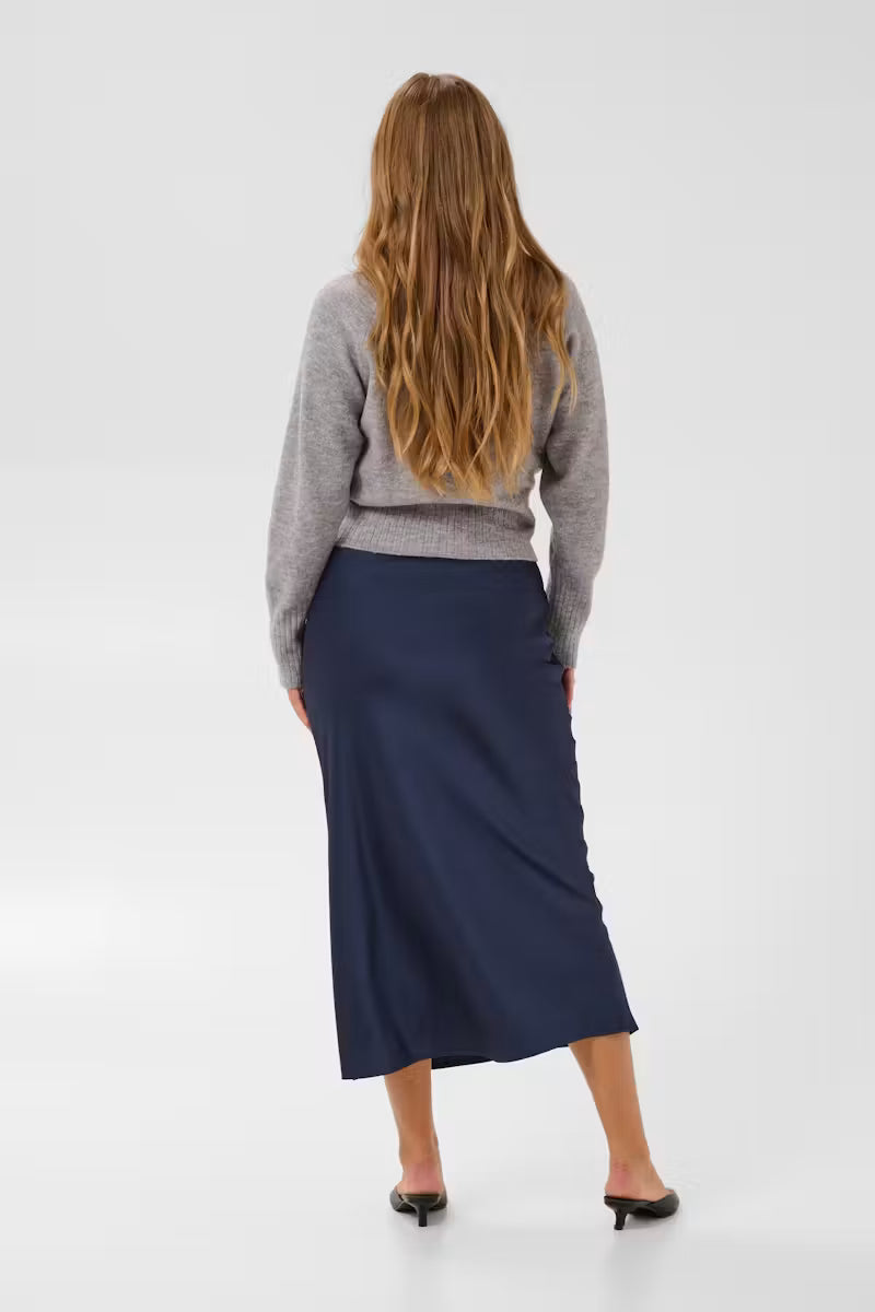Kaffe Lotte Skirt in Graphite