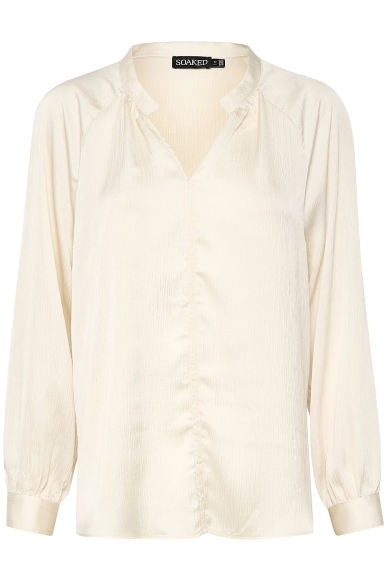 Soaked in Luxury Ioana Blouse in Irish Cream