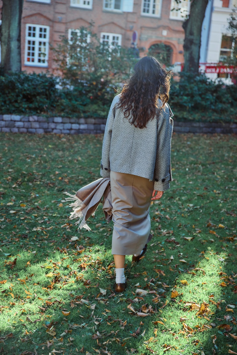 Fransa Pasmira Scarf in Desert Sand