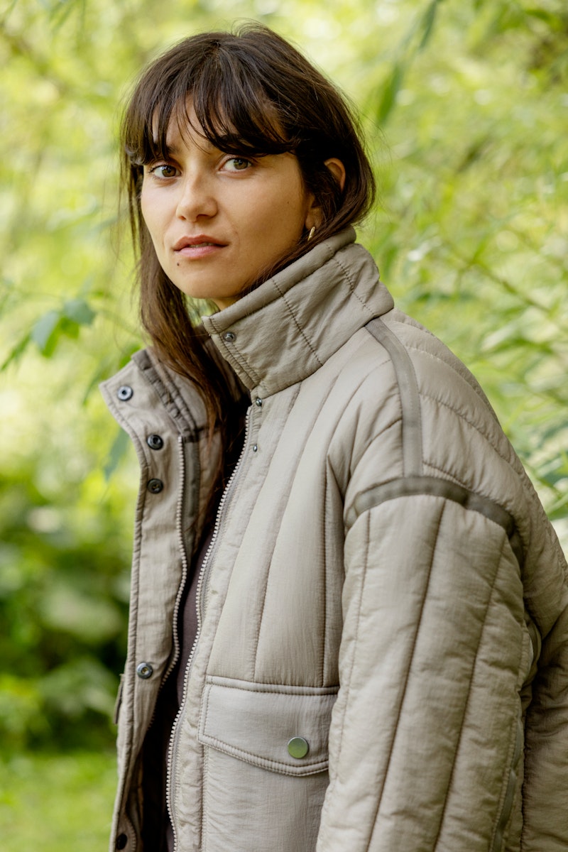 Fransa Evita Jacket in Desert Taupe