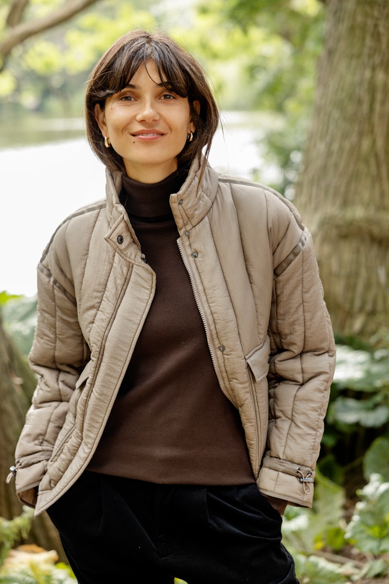 Fransa Evita Jacket in Desert Taupe