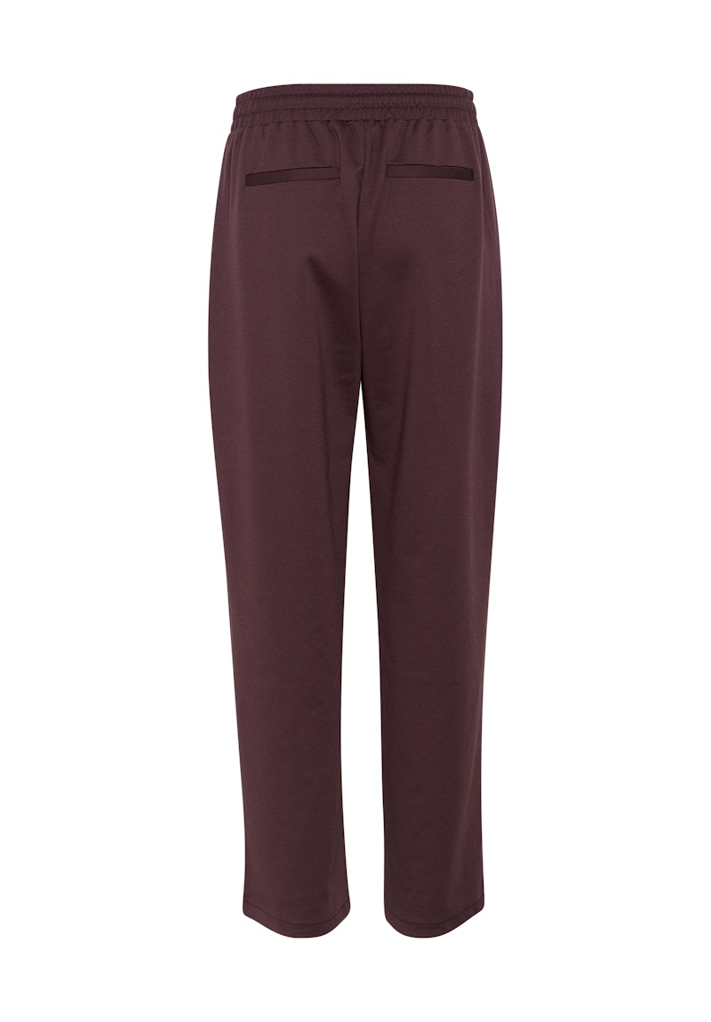 Kaffe Jenny Straight Pants in Fudge