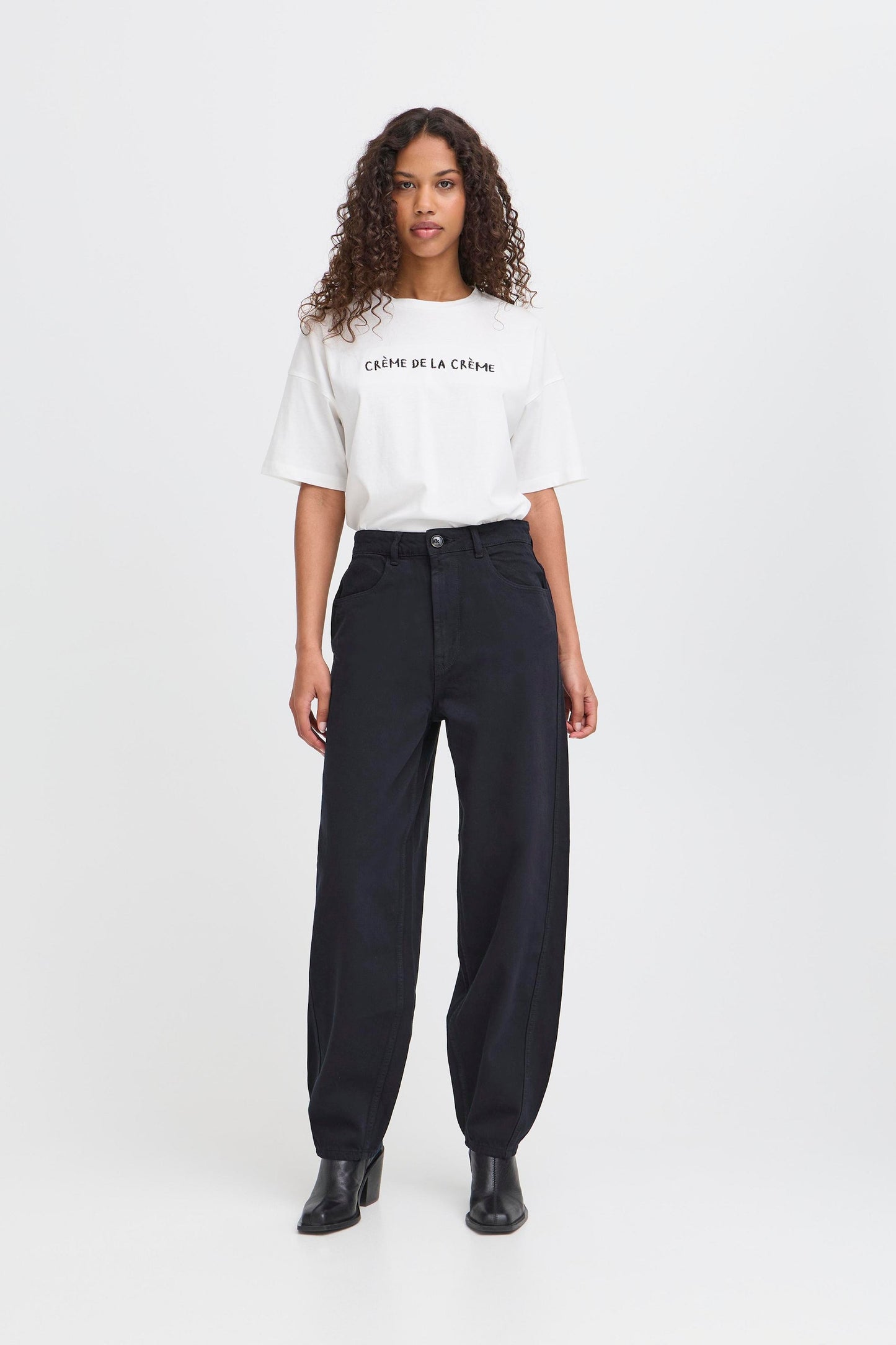 ICHI Hezano Jeans in Dark Navy