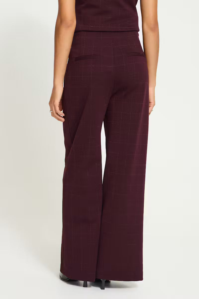 ICHI Kate Trousers in Fudge