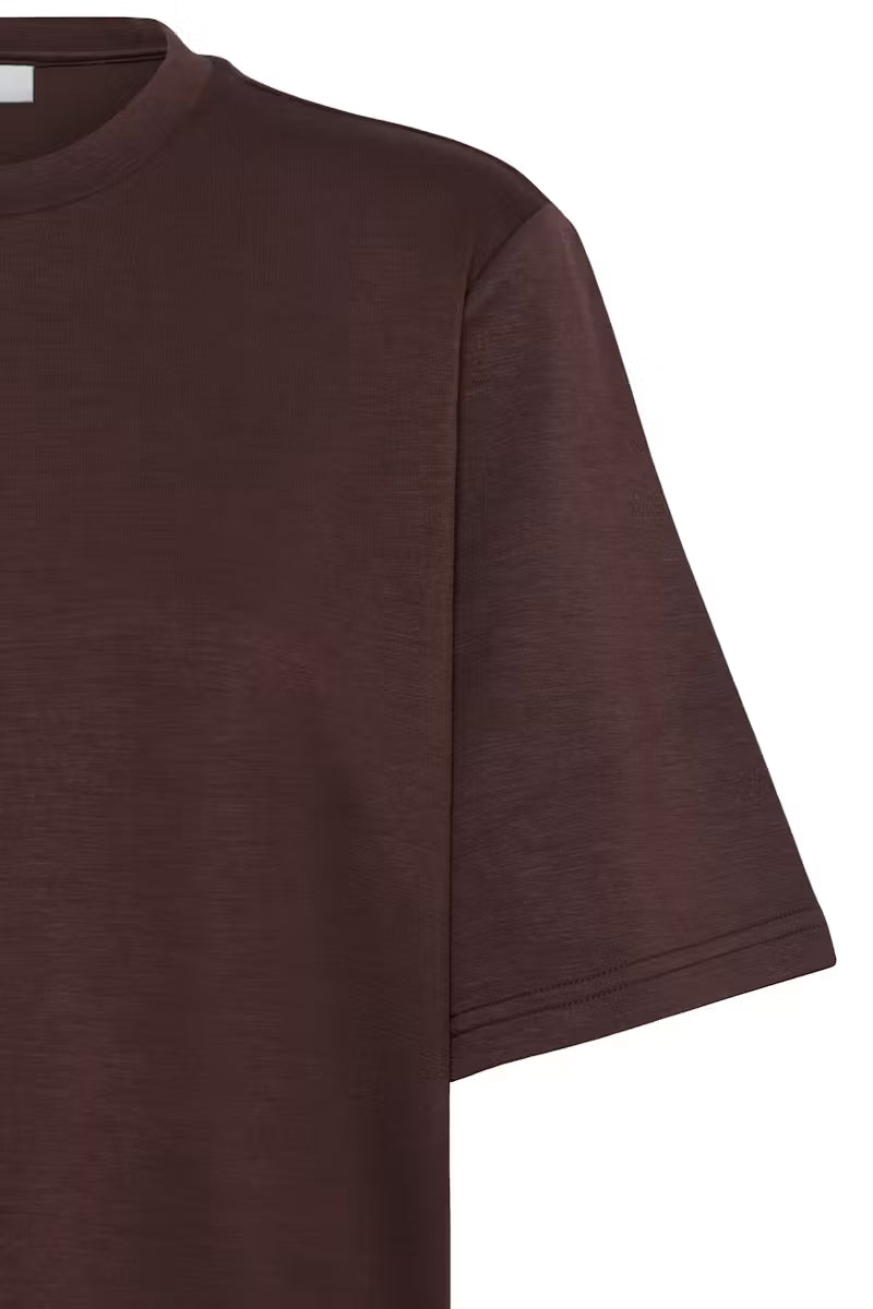 ICHI Kaiwa T-shirt in Chocolate Torte