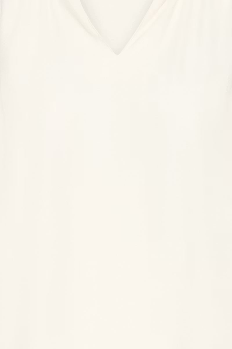 Fransa Helene Blouse in Whisper White
