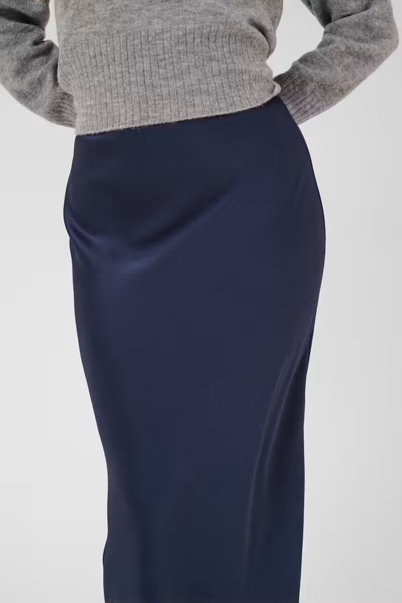 Kaffe Lotte Skirt in Graphite
