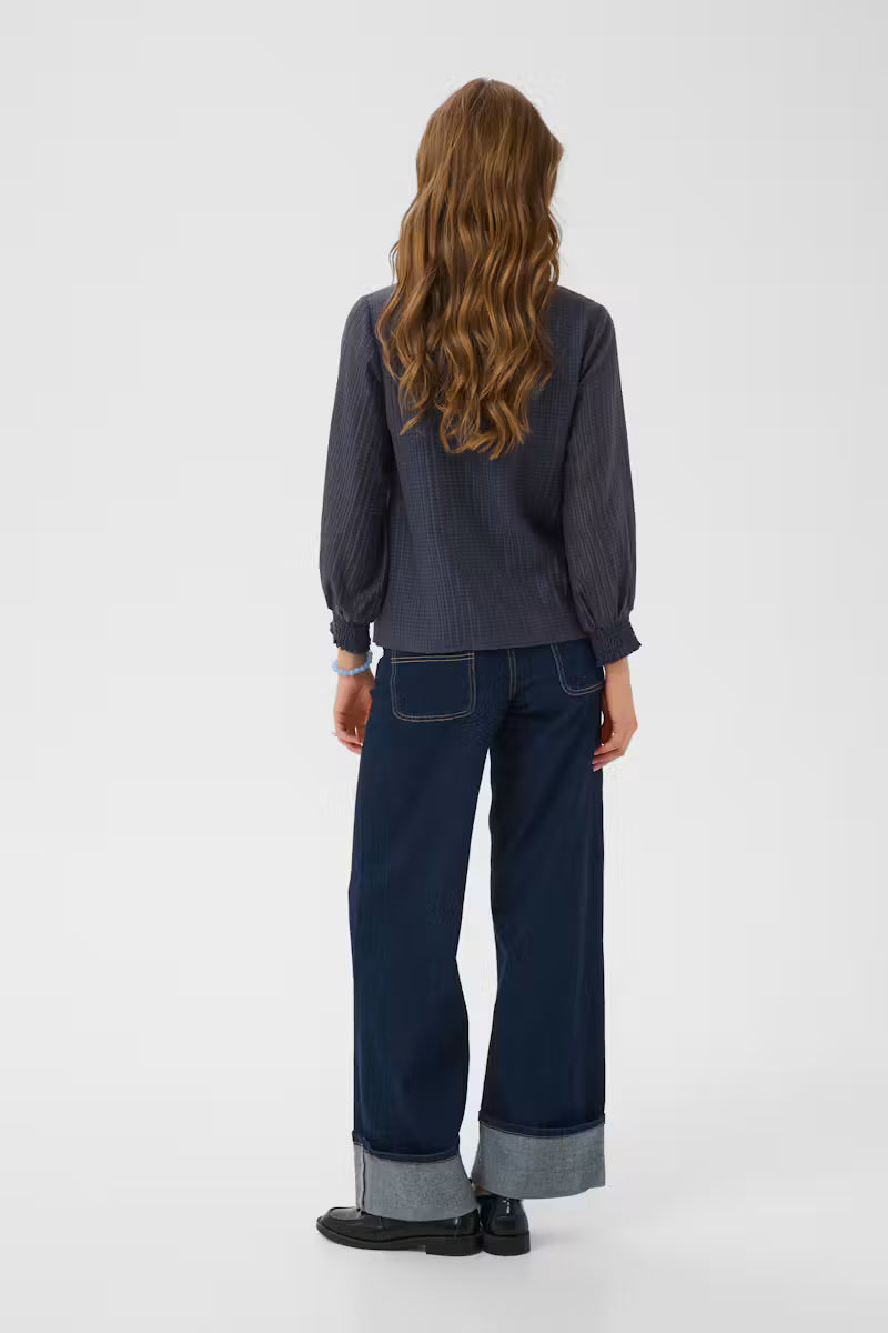Kaffe Rea Shirt in Graphite
