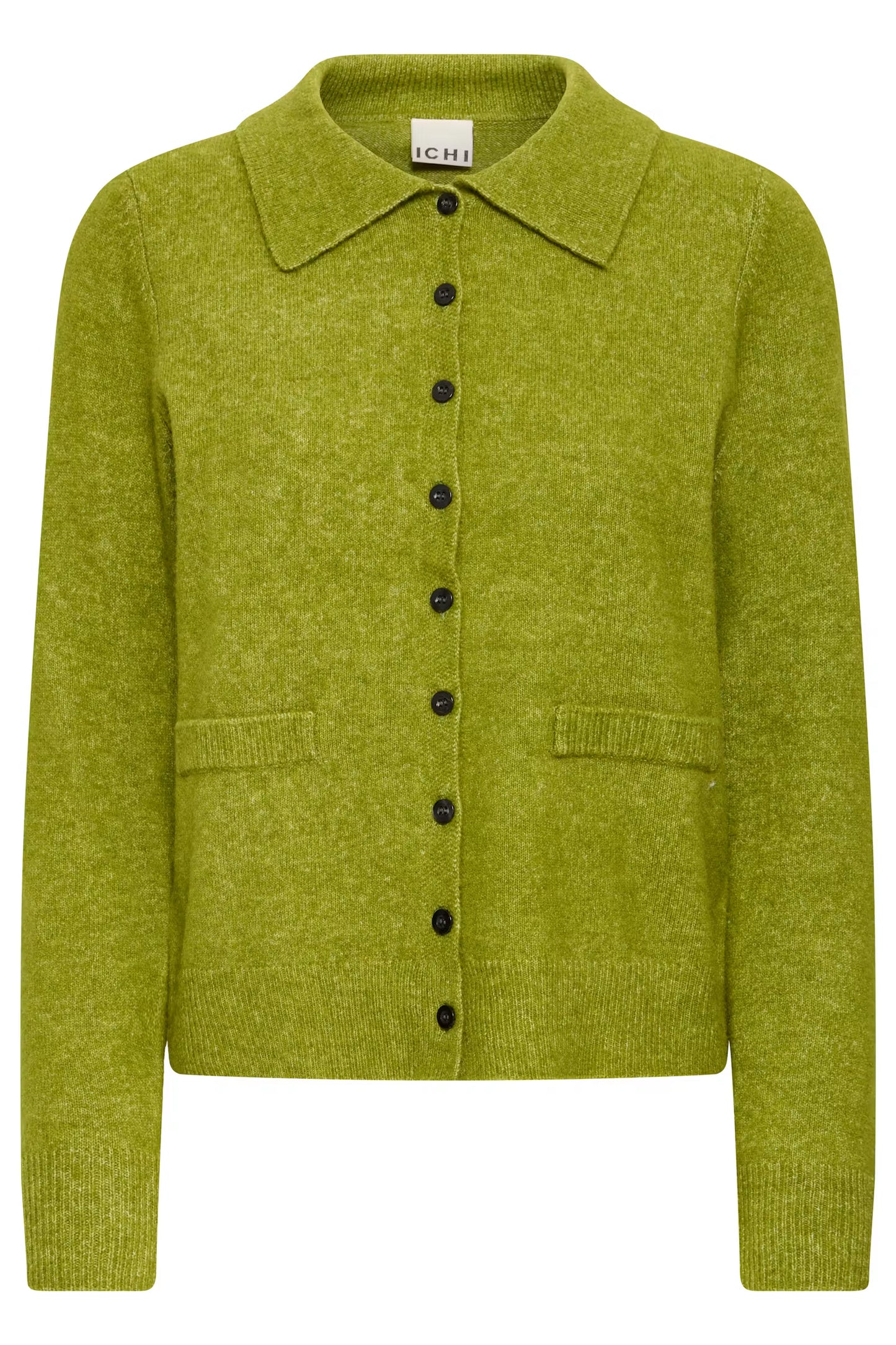 Ichi Dasila Cardigan in Calla Green