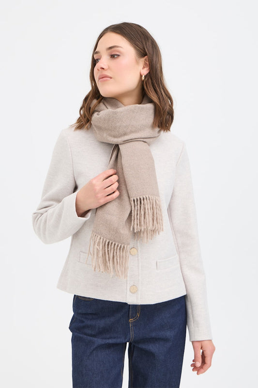 Fransa Pasmira Scarf in Desert Sand
