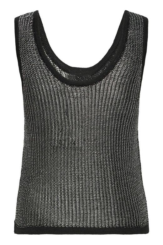 ICHI Devins Top in Silver