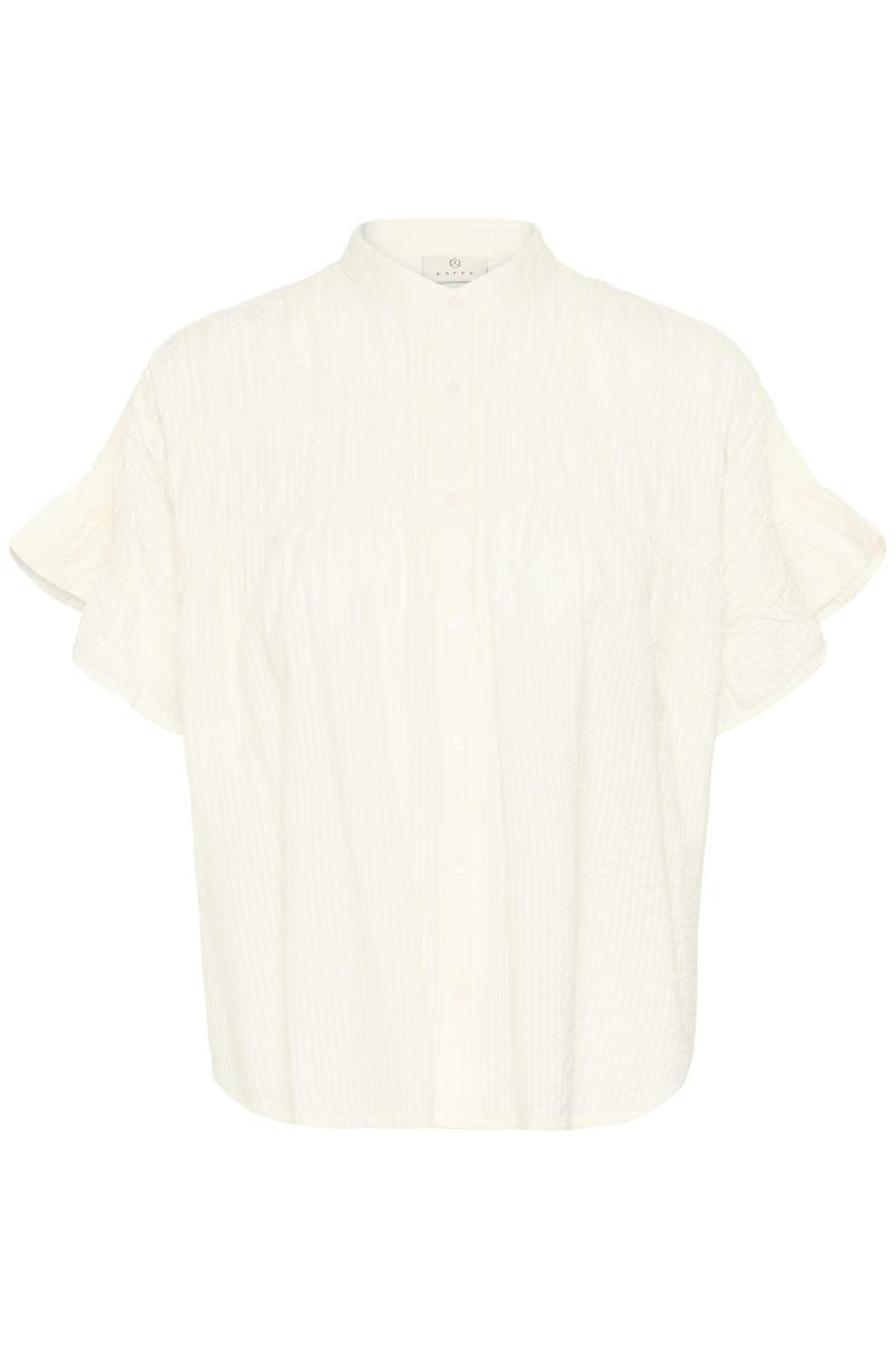 KAFFE Vanilla Shirt in Chalk