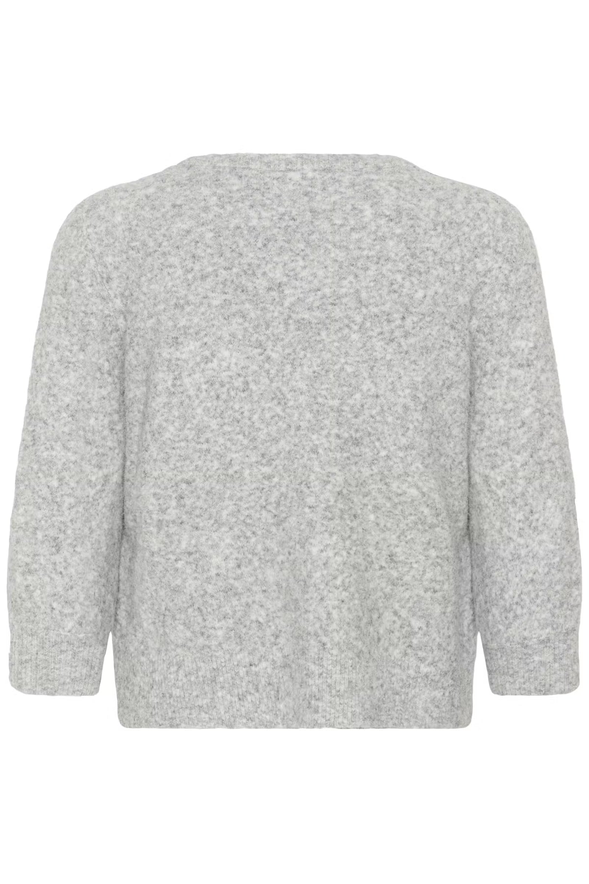 Kaffe Selly Pullover in Grey Melange
