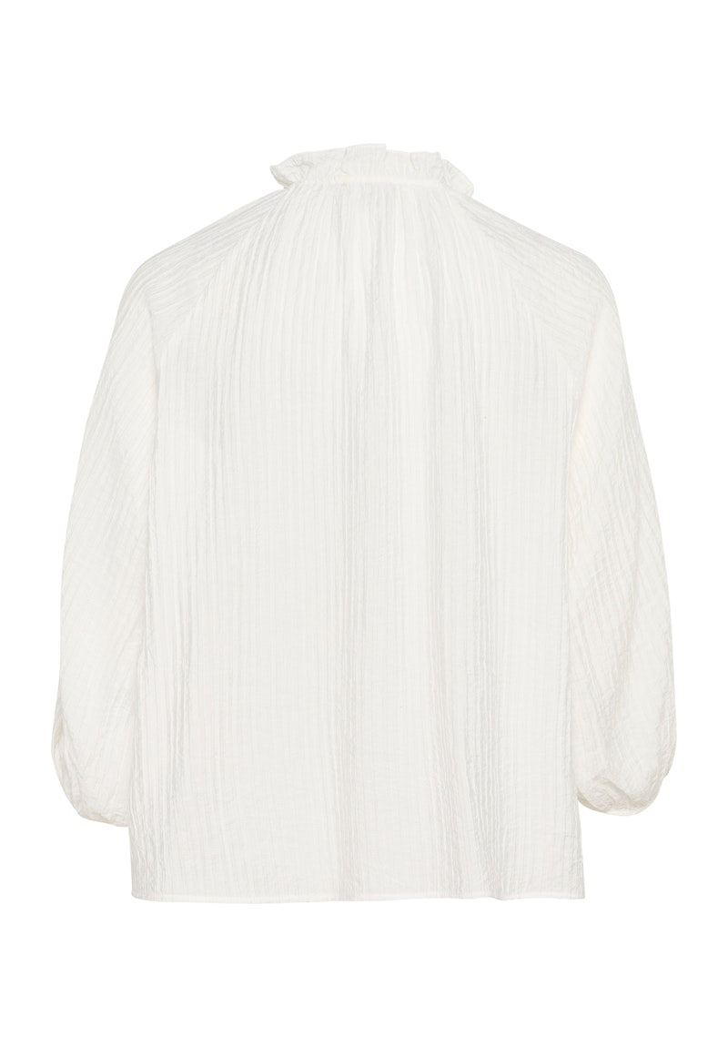 Kaffe Lianna Blouse in Chalk