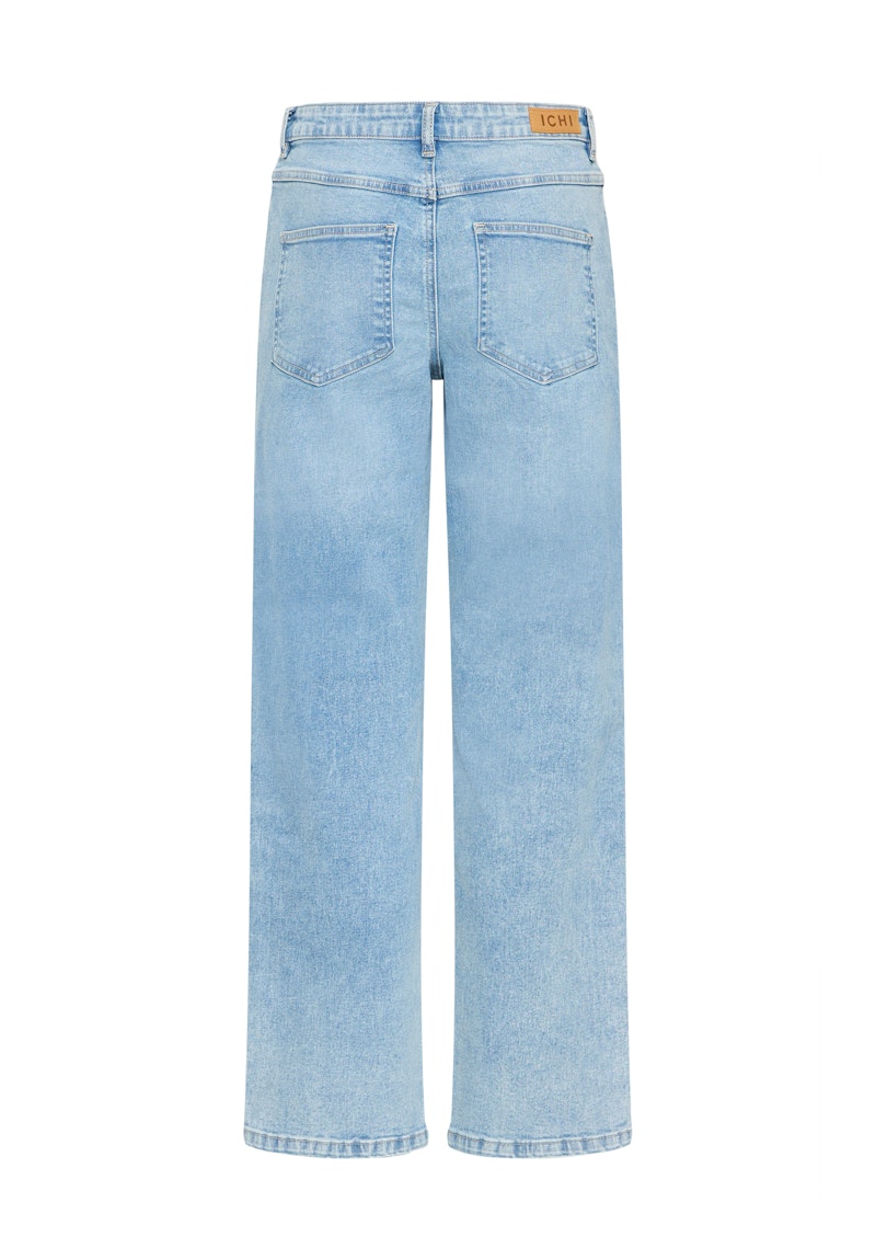 ICHI Twiggy Straight Denim Light Blue Jeans