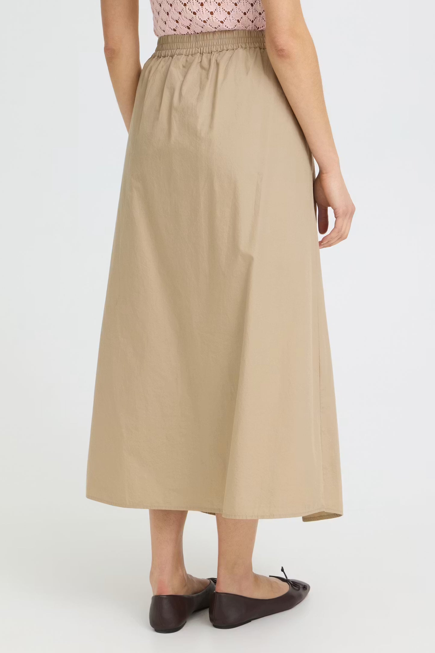 FRANSA Giti Skirt in Savannah Tan