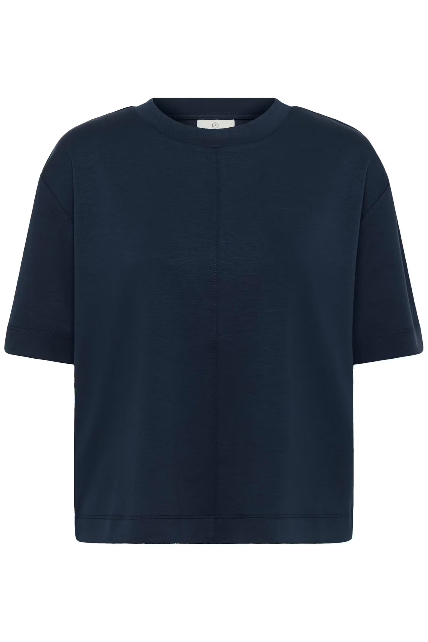KAFFE Annie Tee in Henna Midnight Marine