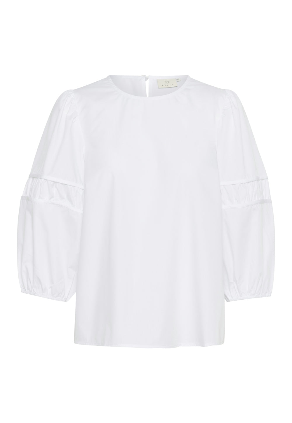 Kaffe Emma Blouse in Optical White